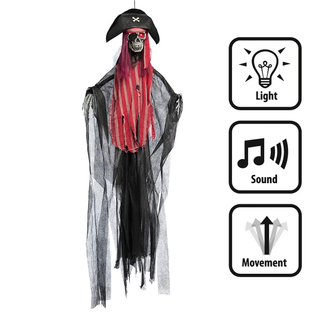 Boland - Pirate Interactif à Suspendre, 160 cm