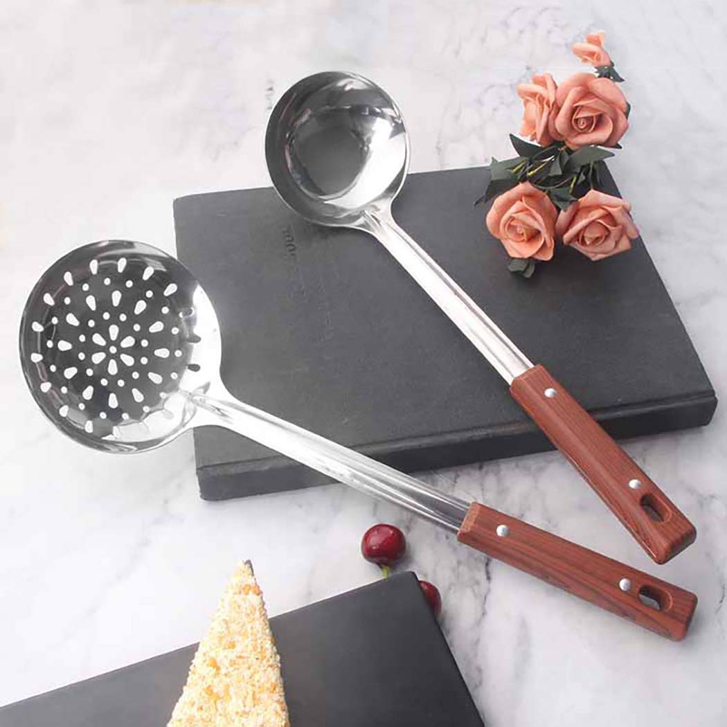 4-teiliges Edelstahl-Utensilien-Set, Kochutensilien-Küchenwerkzeug-Set