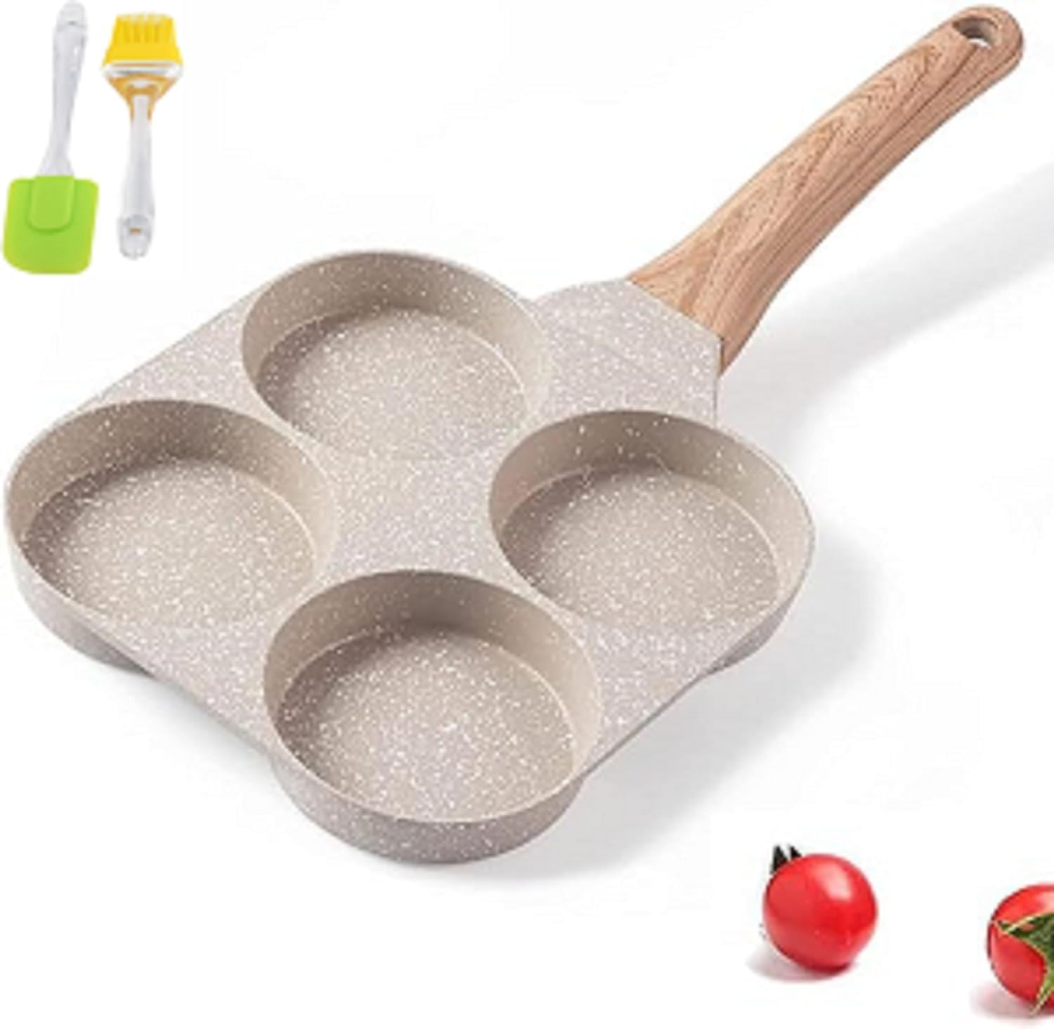 See full amazon price history chart for SMARAN Egg Frying Pan Nonstick Pancake Pans 4-Cups Cookware Pancake, Omelette Pan, Idli Non stic plat Harmless with Handle for Electric Stove for Kitchen for Induction Cooker - White SMARAN Egg Frying Pan Nonstick Pancake Pans 4-Cups Cookware Pancake, Omelette Pan, Idli Non stic plat Harmless with Handle for Electric Stove for Kitchen for Induction Cooker - White (B0CMHT245P) Amazon Price History, Amazon Price Tracker