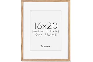 16 x 20 Picture Frame for Wall with Real Glass