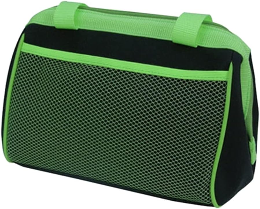 Lady Elegance JB5890 Insulated Lunch Purse, Black/Green