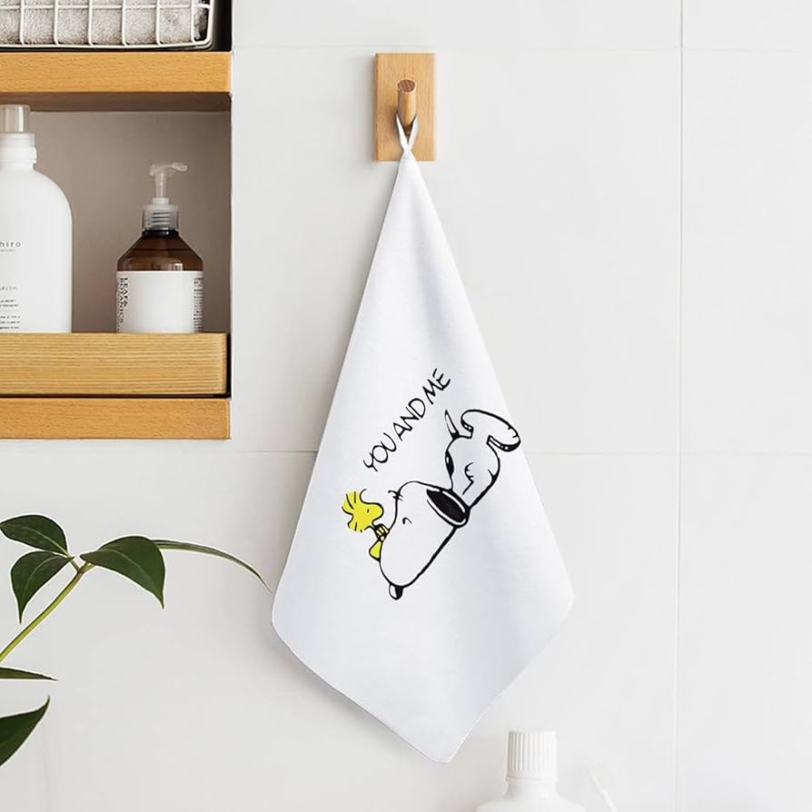 Amazon｜スヌーピー ウッドストック ハンカチタオル ループ