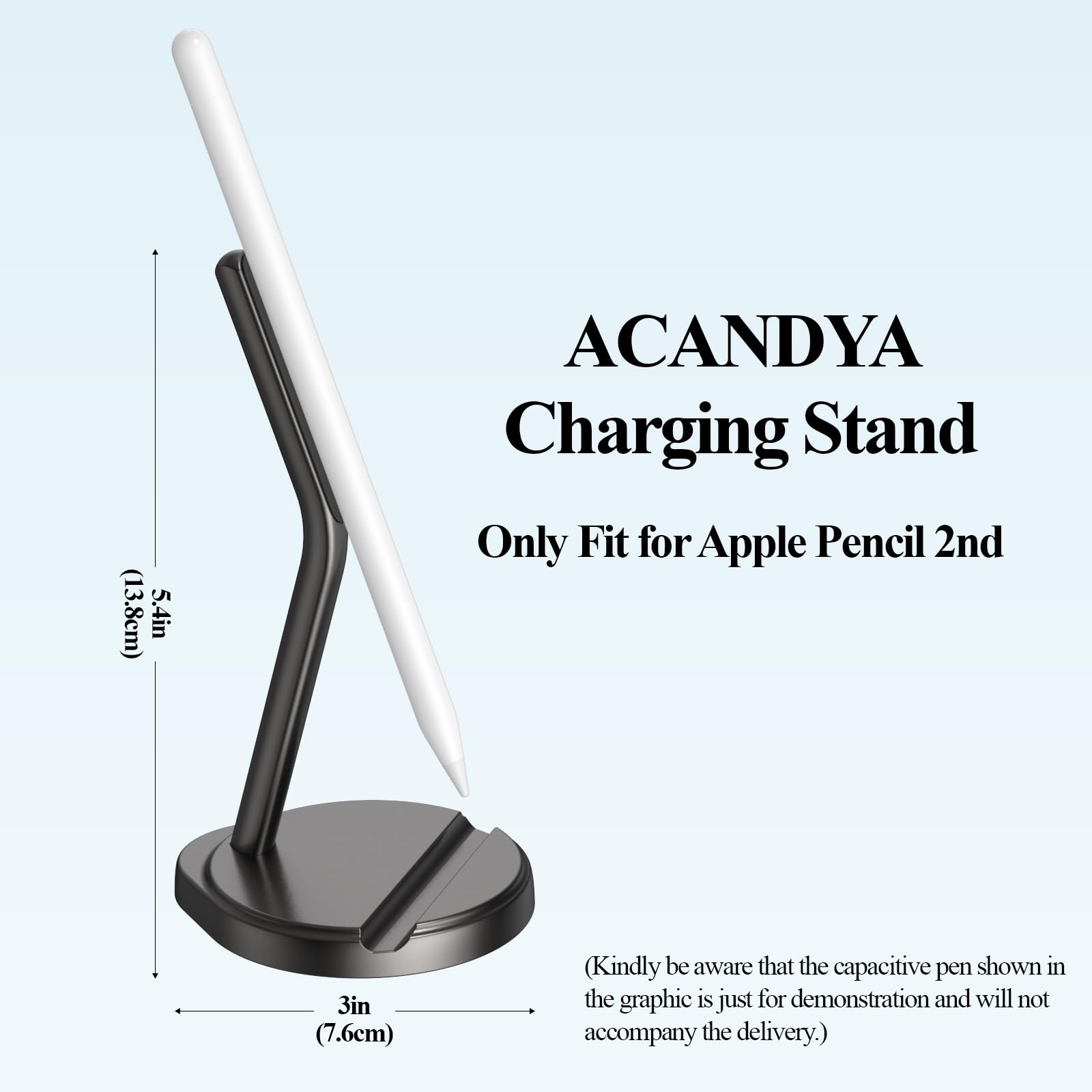 Amazon | ACANDYA Apple Pencil用マグネット式高速充電スタンド 第2