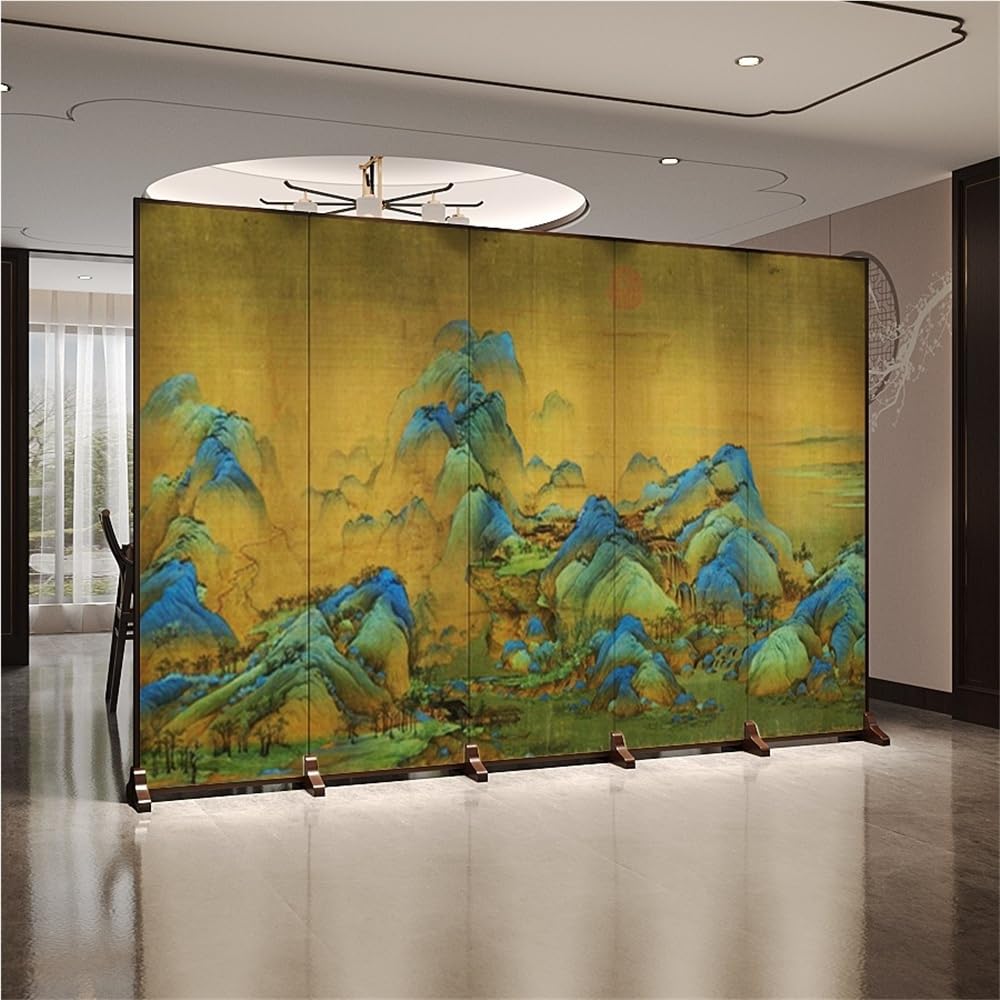Room dividers Paravent de Paysage sur Pied, décoration Salon, Maison, Mur d'arrière-Plan, Porche, Bureau, thé, siège rétro