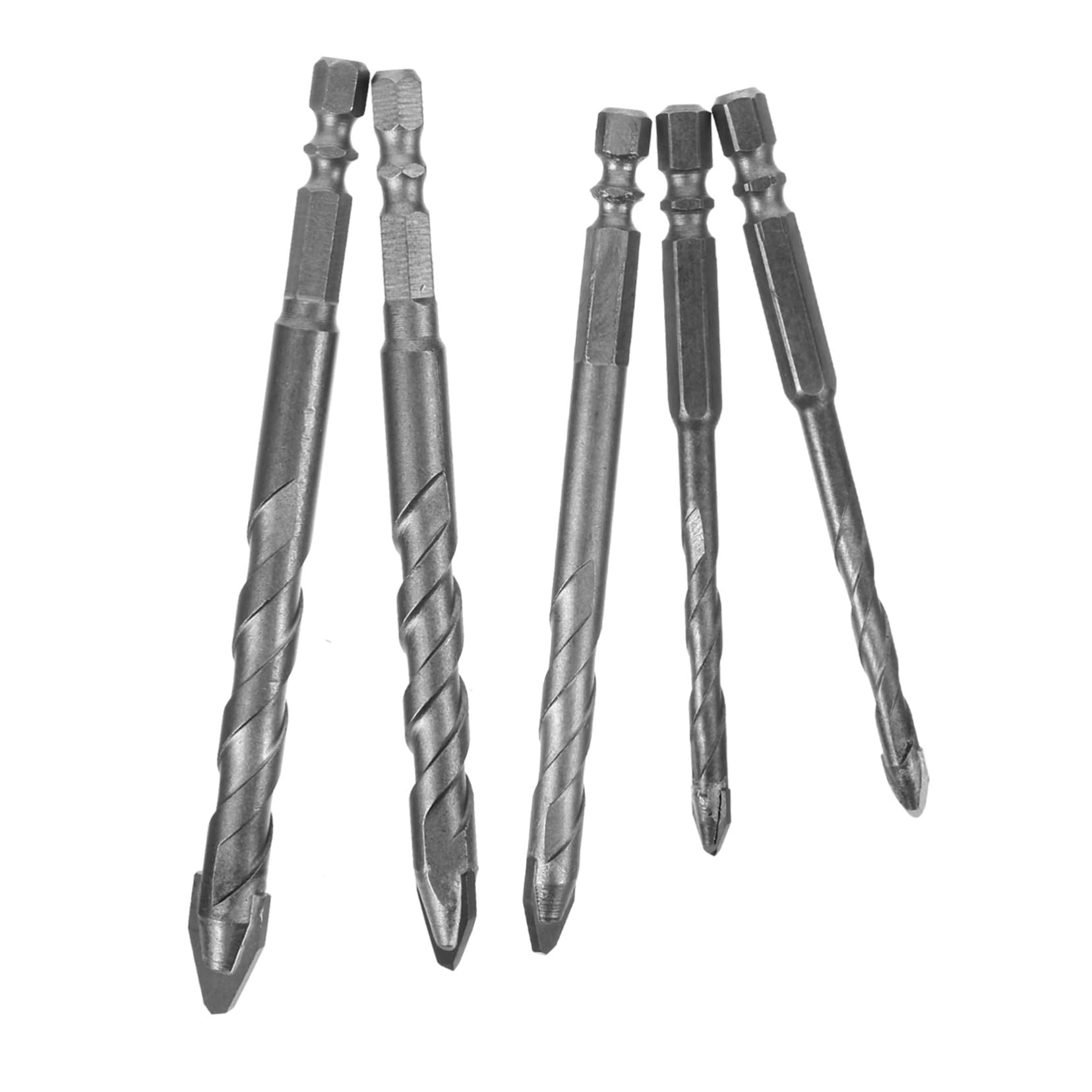 Hemobllo 25pezzi Punte Eccentriche Per Muratura Di Punte Per Calcestruzzo Ceramica e Alta Stabilità e Precisione Materiale Resistente All Usura
