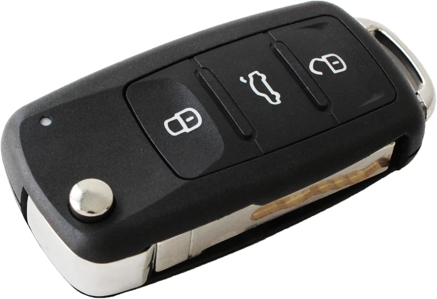 AUCERAMIC 1K0905851B Ignition Switch Lock Cylinder with Intelligent Key Fit 2006-2018 VW Jetta, 2004-2011 Golf, 2007-2011 Eos, 2006-2009 Rabbit Replace 1K0905841 1K0905865 Starter Switch - Image 9