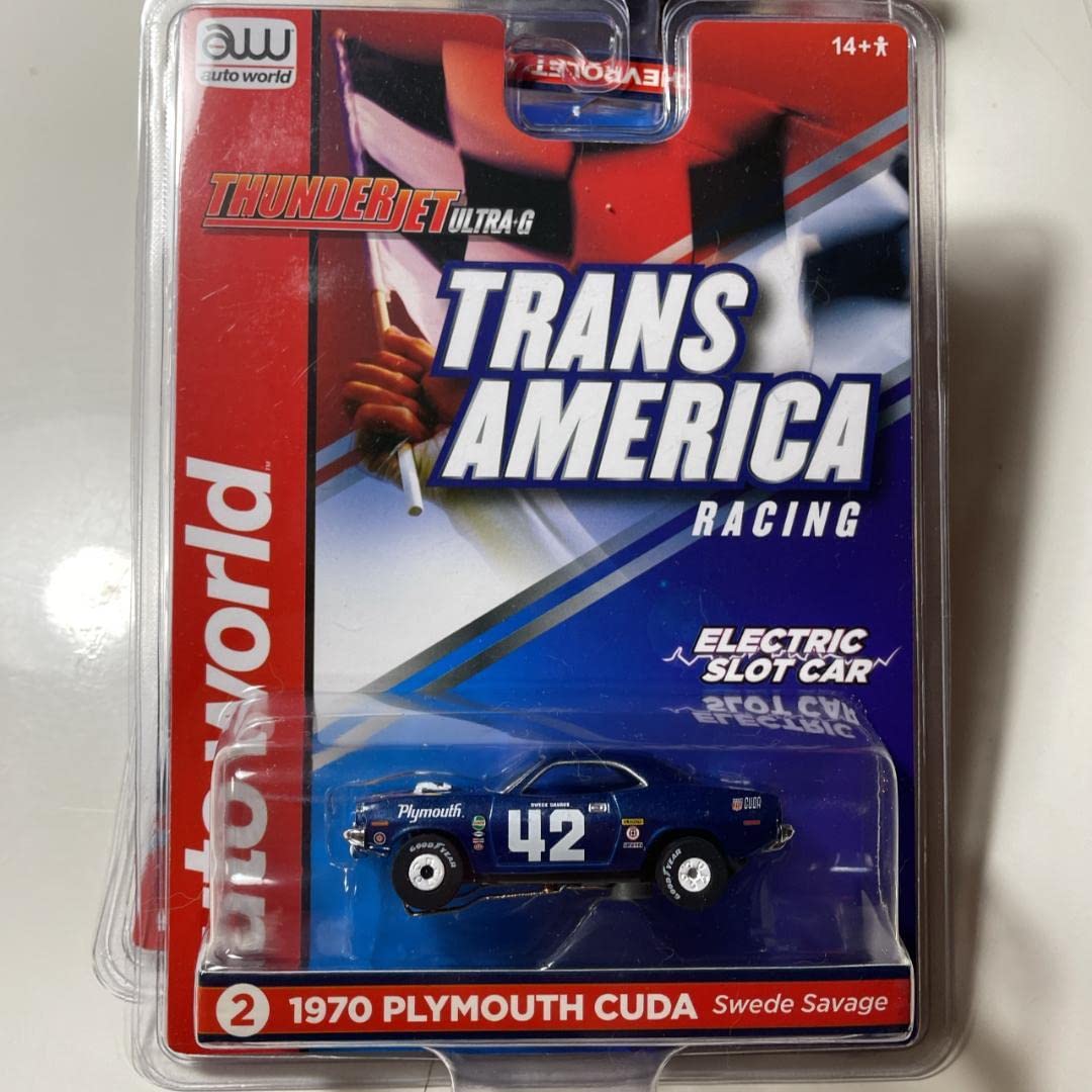 Amazon | 70 Plymouth Cuda HOスロットカー ミニカー 通販
