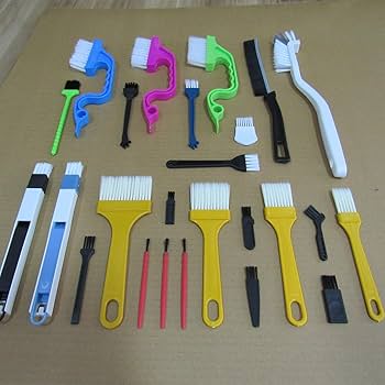 GEHGWP 4 PCS Hard Cleaning Brush Thin Cleaning Brushes For Household Use Multifunctional
