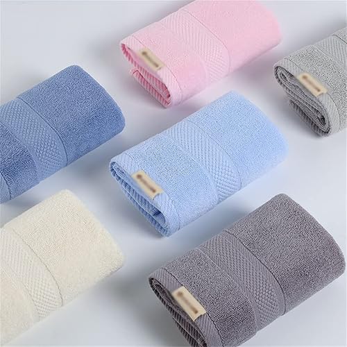 Miniatura 4 de QDLZLG Wash a face and take a Bath Household Female Soft Absorb Water Quickly Dry not Easy to Drop Hair Big face Towel  Color  A 4PS  Size  72x34cm