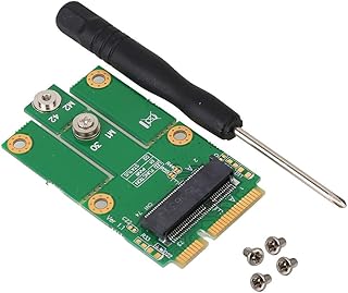 Tekit M.2 NGFF/Key E Card to mPCIe (PCIe+USB) Adapter Laptop Desktop mPCIe Slot