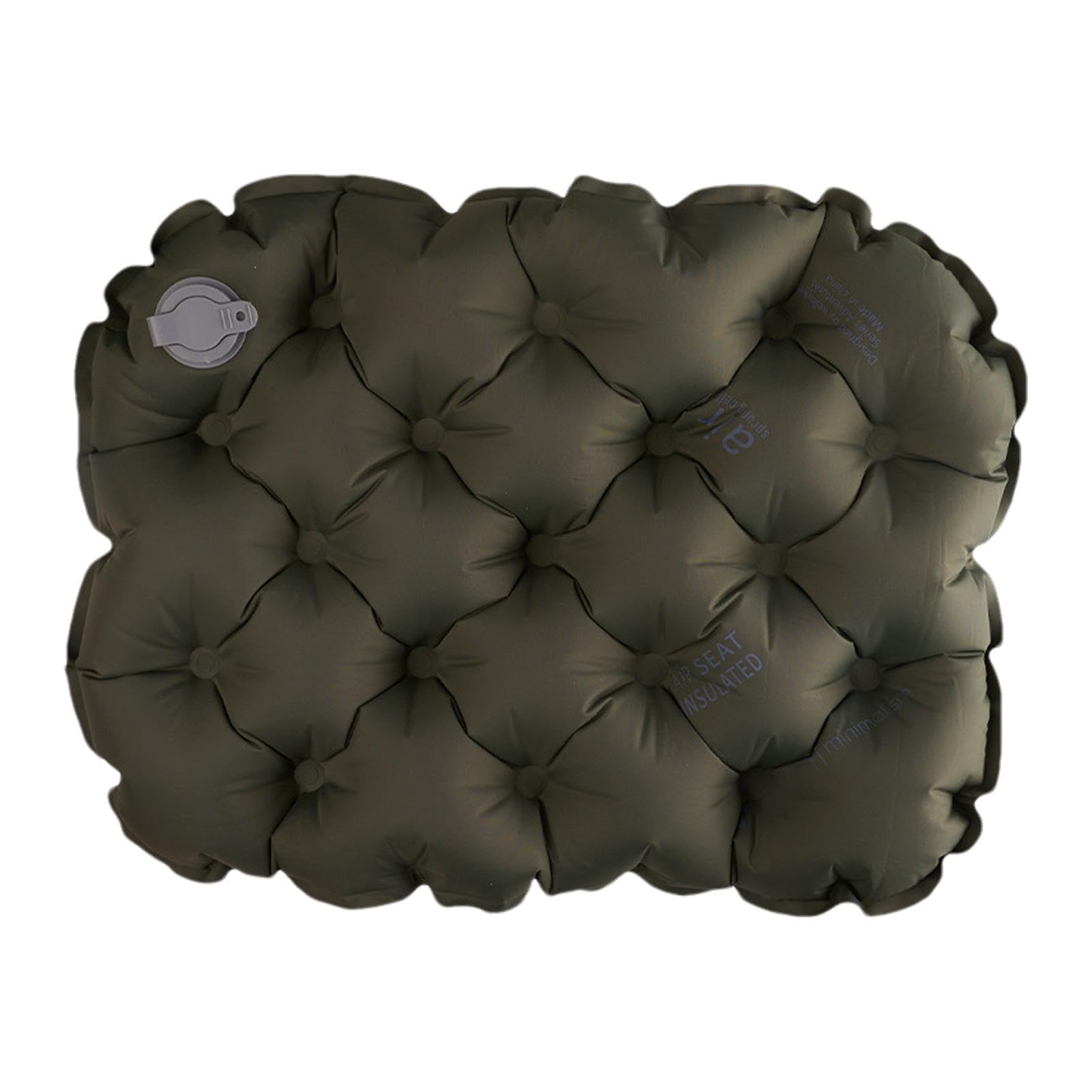 Sportneer Sitzkissen Outdoor, Sitzunterlage Outdoor Wasserdicht Oxford-Stoff Thermo Sitzkissen Faltbar FüR Camping, Wandern, Stadion Und Unterwegs,grau