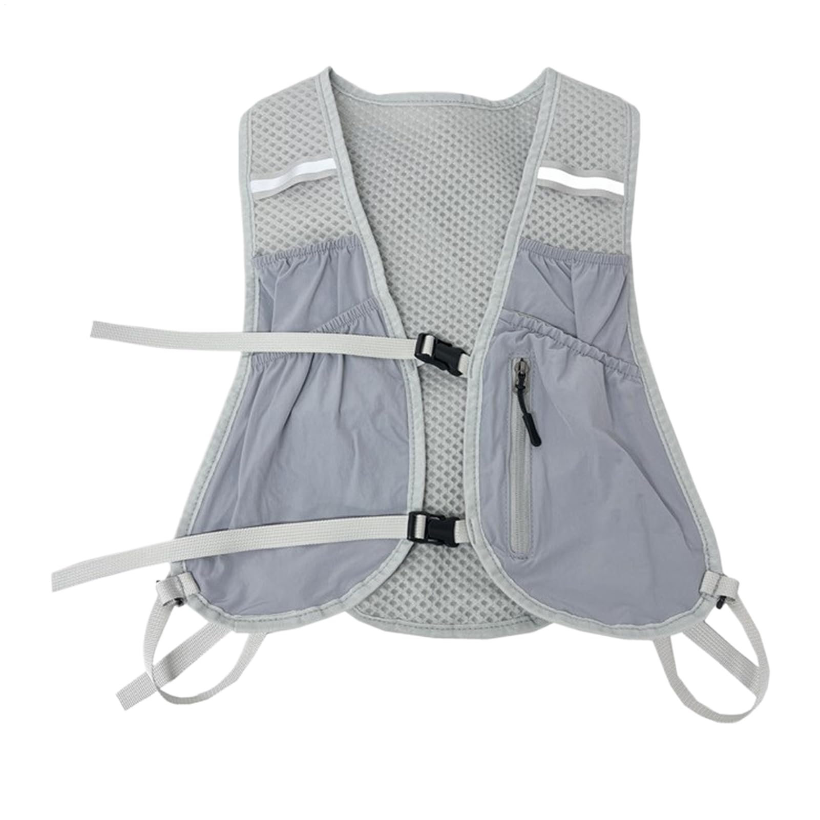 Chaleco de running y mochila de hidratación para excursiones de montaña y ciclismo 8