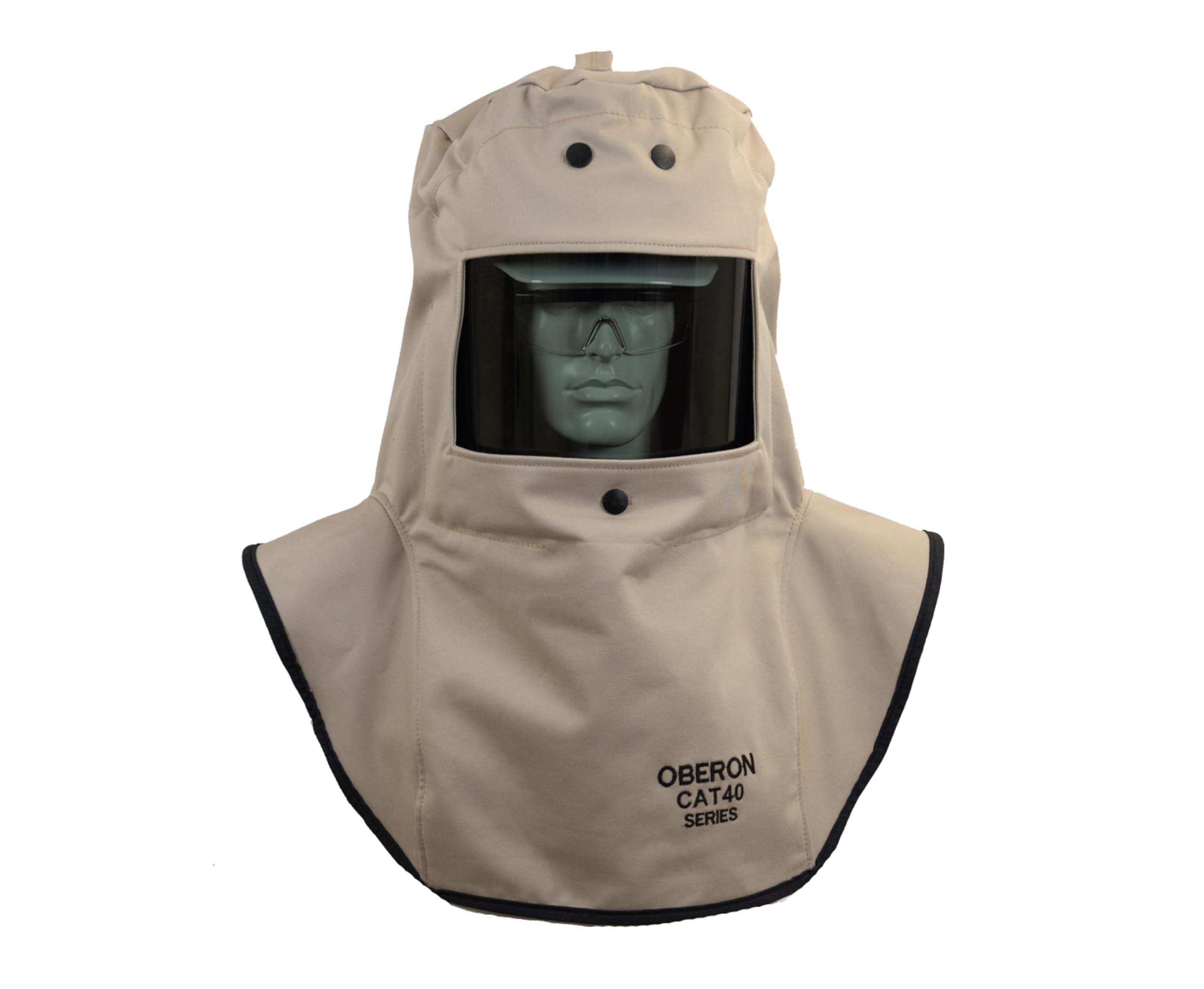 Oberon Arc Flash Hood- 40CAL - Includes Hood and A5 Adapter - CAT Series