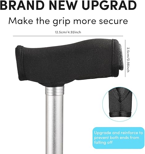 Miniatura 2 de Walking Cane Handle Cover - Cane Handle Cushion for Seniors - Soft Cane Handle Grip Replacement & Cane Accessories with Non-Slip Cushion Grip,