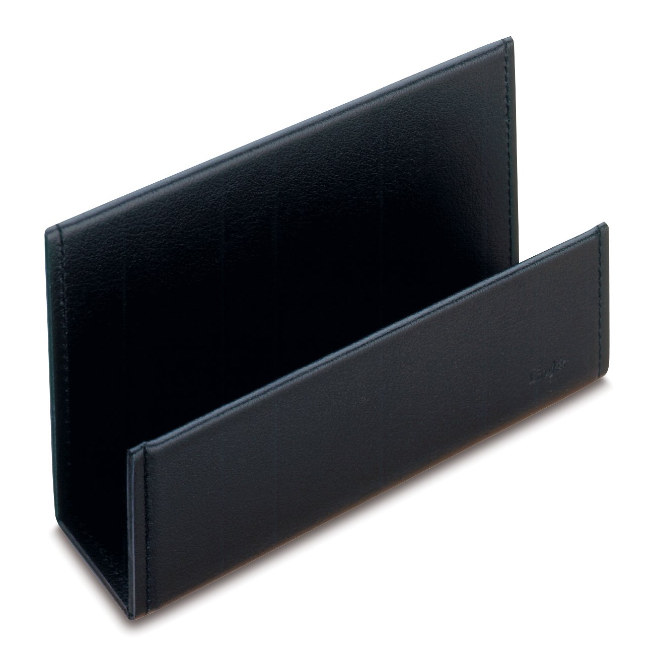 Läufer 33026 Ambiente MONZA - Portacorrispondenza da scrivania, 16 x 6,5 x 8,5 cm, colore: Nero