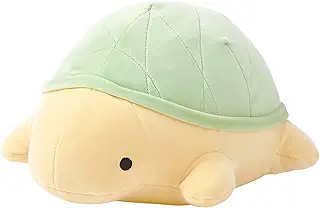 りぶはあと ボルスター マシュマロアクアミエ カメ (全長約27cm) ぬいぐるみ 腰当て 88301-51