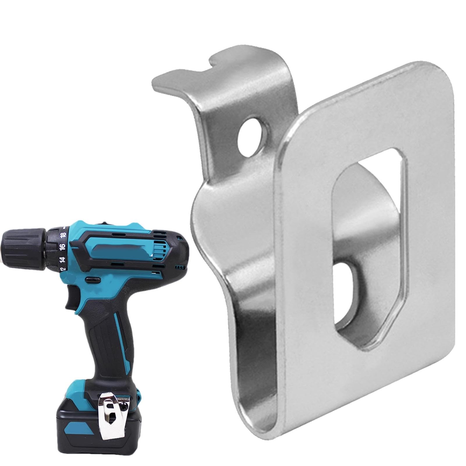 5 Ganci Per Cintura Universali Per Avvitatori A Percussione M12 – Adatti Per Modelli Milwaukee (2453-20, Ecc.)