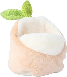 NOLITOY 3 Peças Ninho De Hamster Ouriço Cama Escondida Cama De Pássaro Quente Cama De Hamster Cama De Dormir Gaiola De Animal Pequeno Ouriço Cama De Caverna Ouriço Cama De Inverno Quente