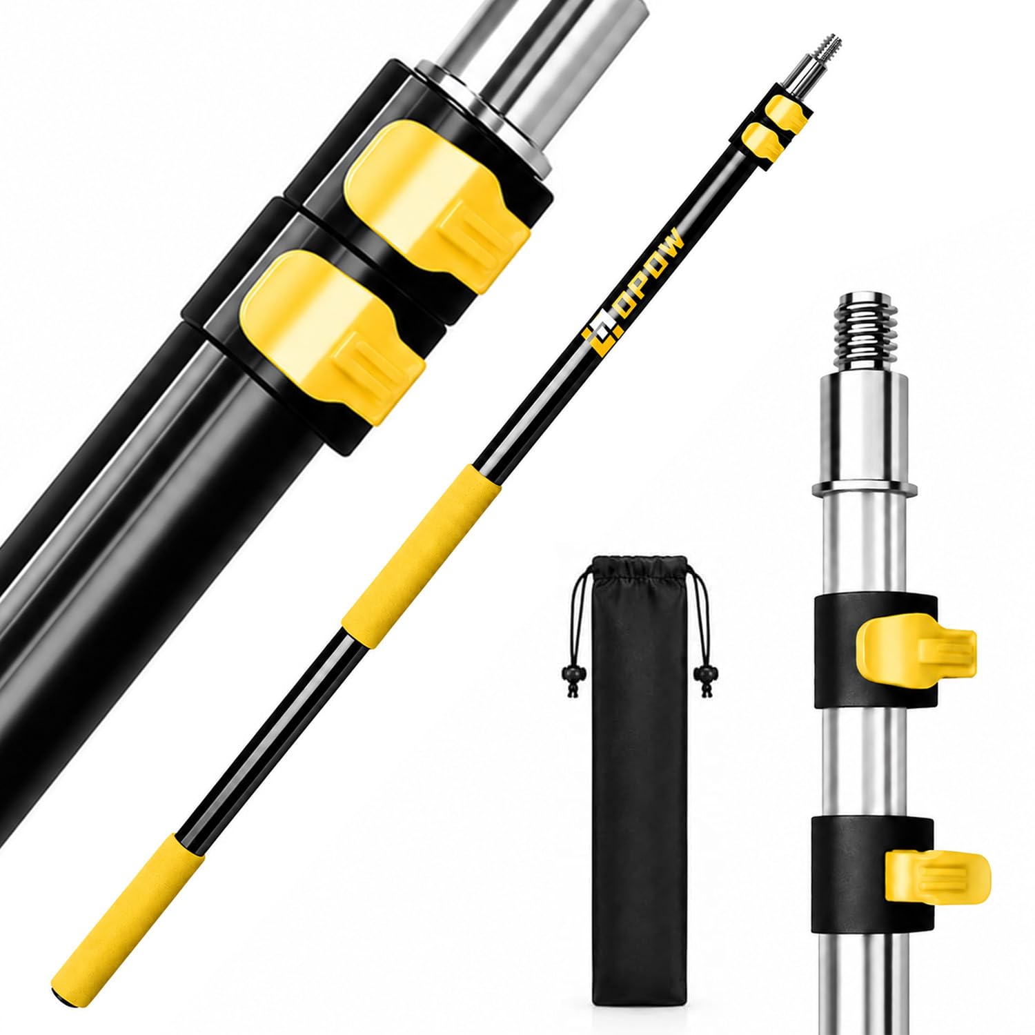 Opow 12-Foot Heavy-Duty Telescopic Pole