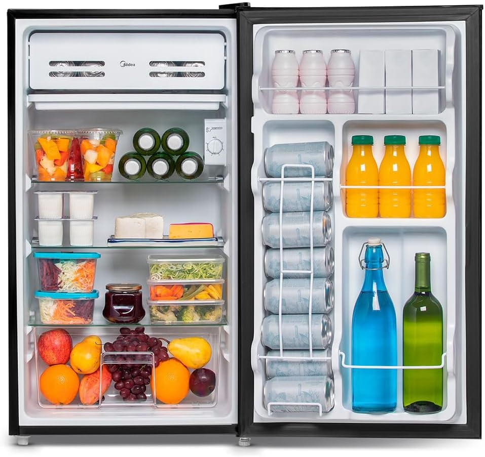 Frigobar 93L INOX Midea: Review Testado por 7 dias em pequenos espaços