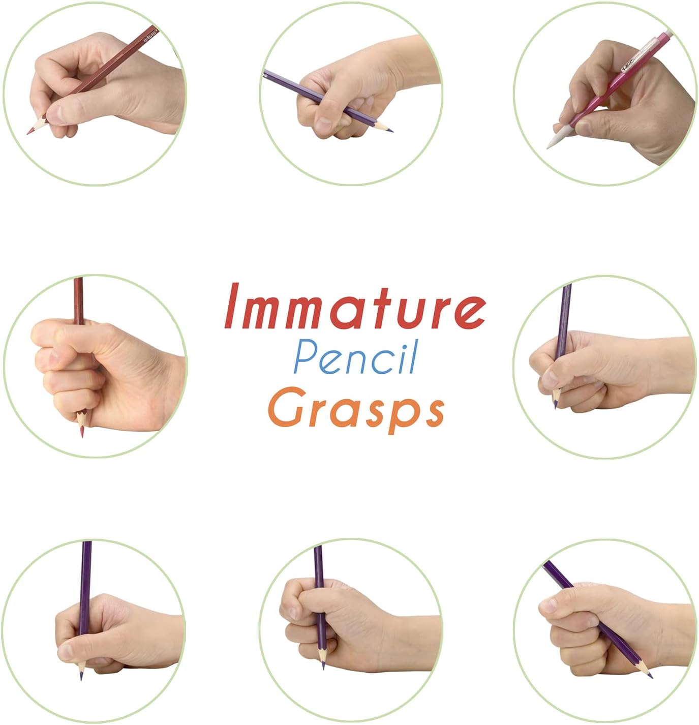 Two Point Pencil Grips 30 Pack, Handwriting Training Togo Ubuy