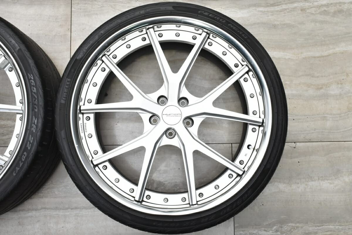 Amazon | 中古 タイヤホイール 4本セット 22インチ ハイパーフォージド 