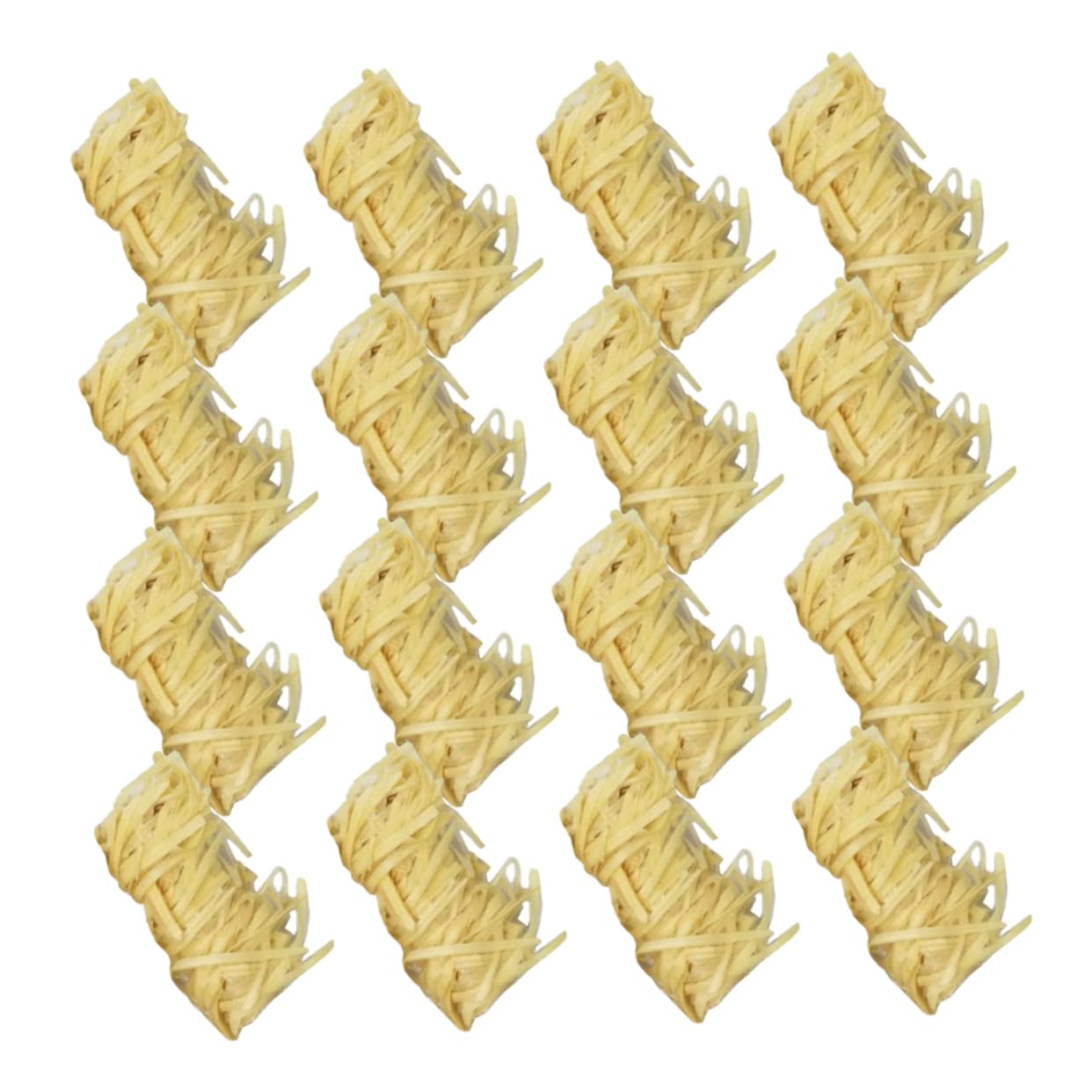 HANABASS 3 Set Accendifuoco Naturali Legno Da Pratici Per Barbecue E Attività All Per E Survival 50 Pezzi*3