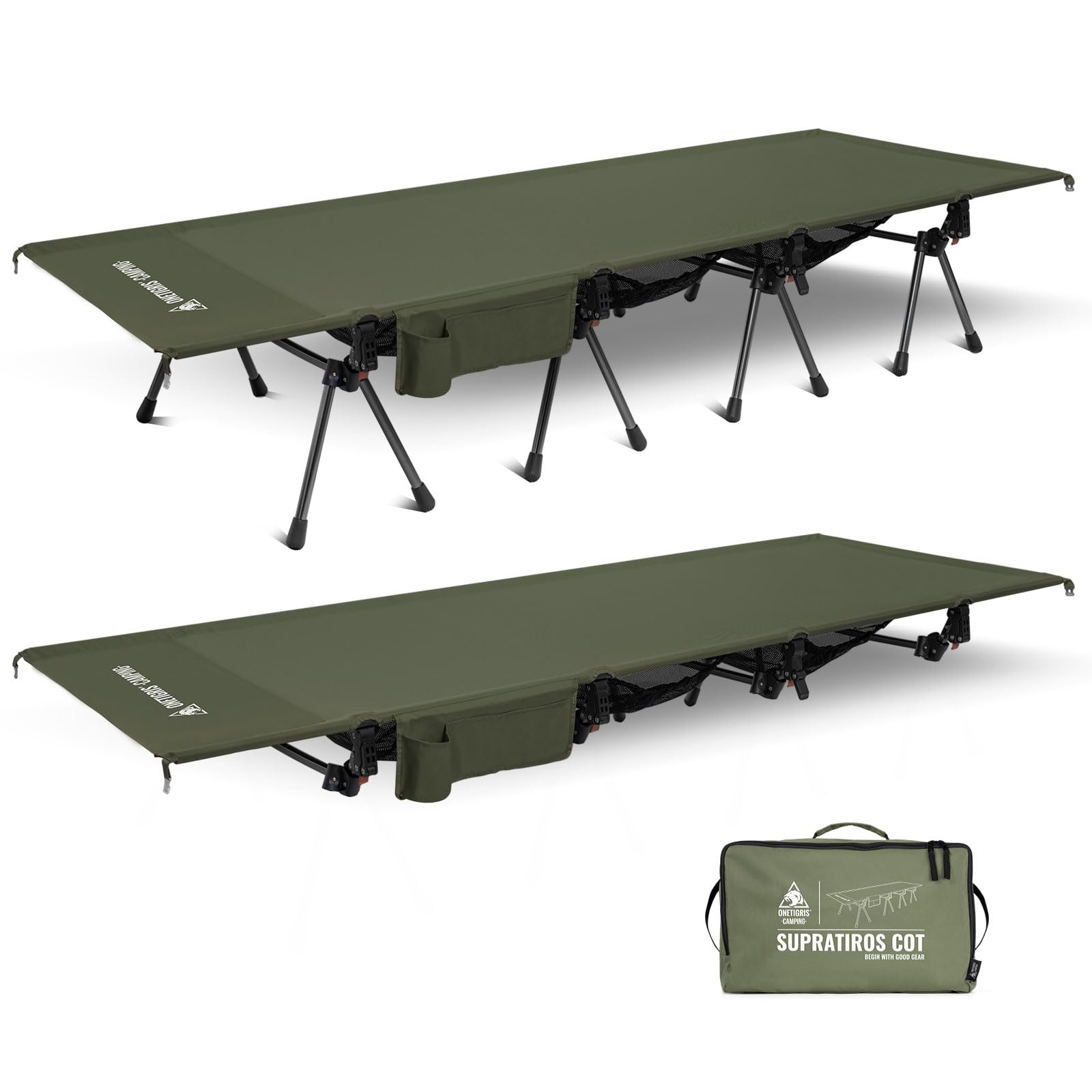 ONETIGRIS SUPRATIROS Extra Large Camping Cot