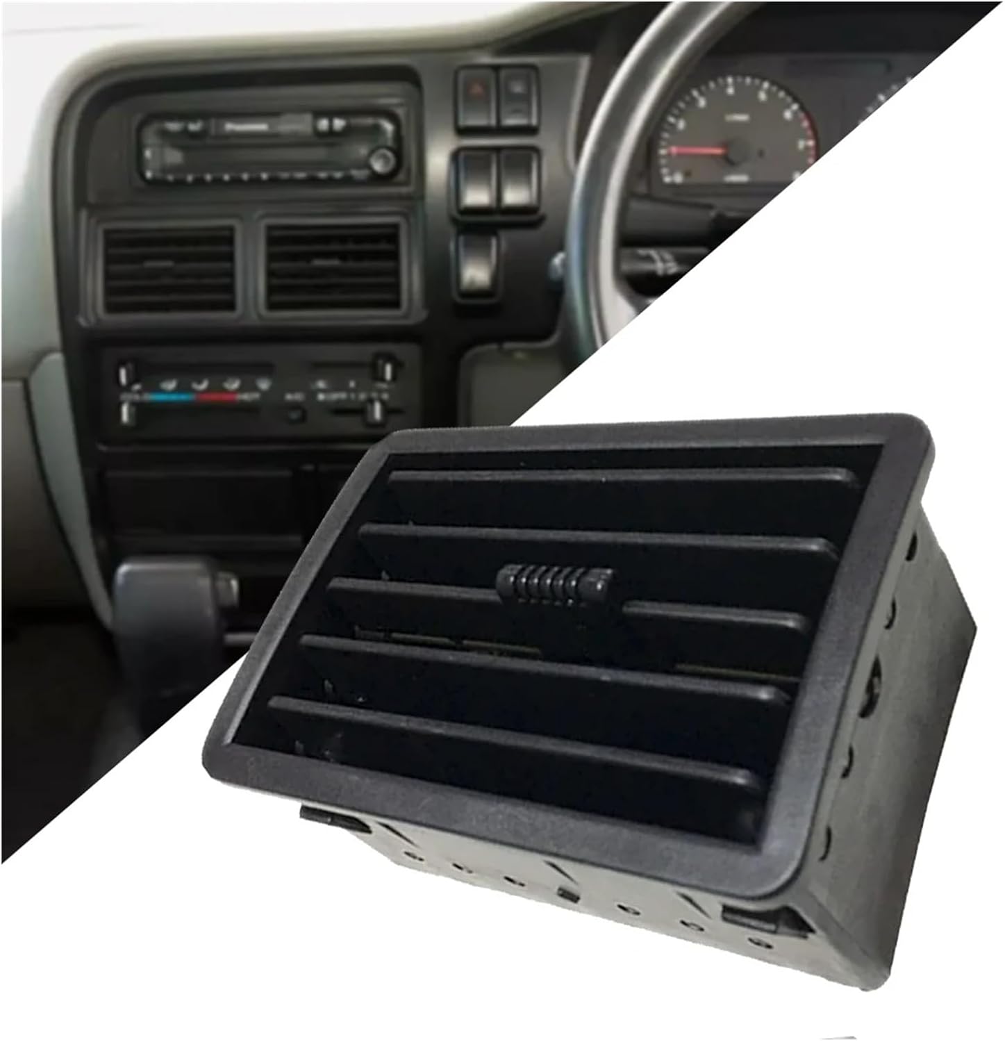 Automotive Air Conditioning Vents Car Air Conditioner Outlet Grille A/C Air Conditioning Vents Fit for Isuzu Holden Dragon Eyes TFR Rodeo 1997-2002 Nice-Looking