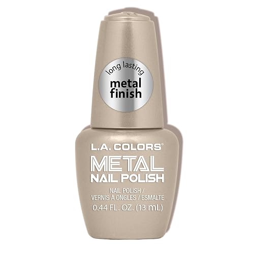 L.A. COLORS Metal Nail Polish Gold Coin