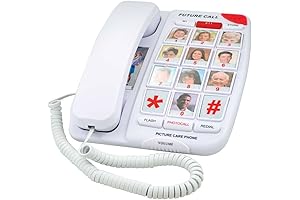 Future Call Picture Phone with Speakerphone FC-1007SP - The Clear Choice for Seniors