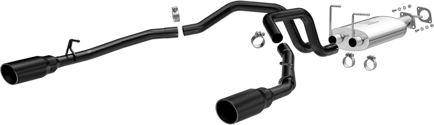 MagnaFlow Performance Exhaust System 19430: Cat-Back, Street Series, For 2019-2024 Ram 1500, Dual Split Rear Exit Style