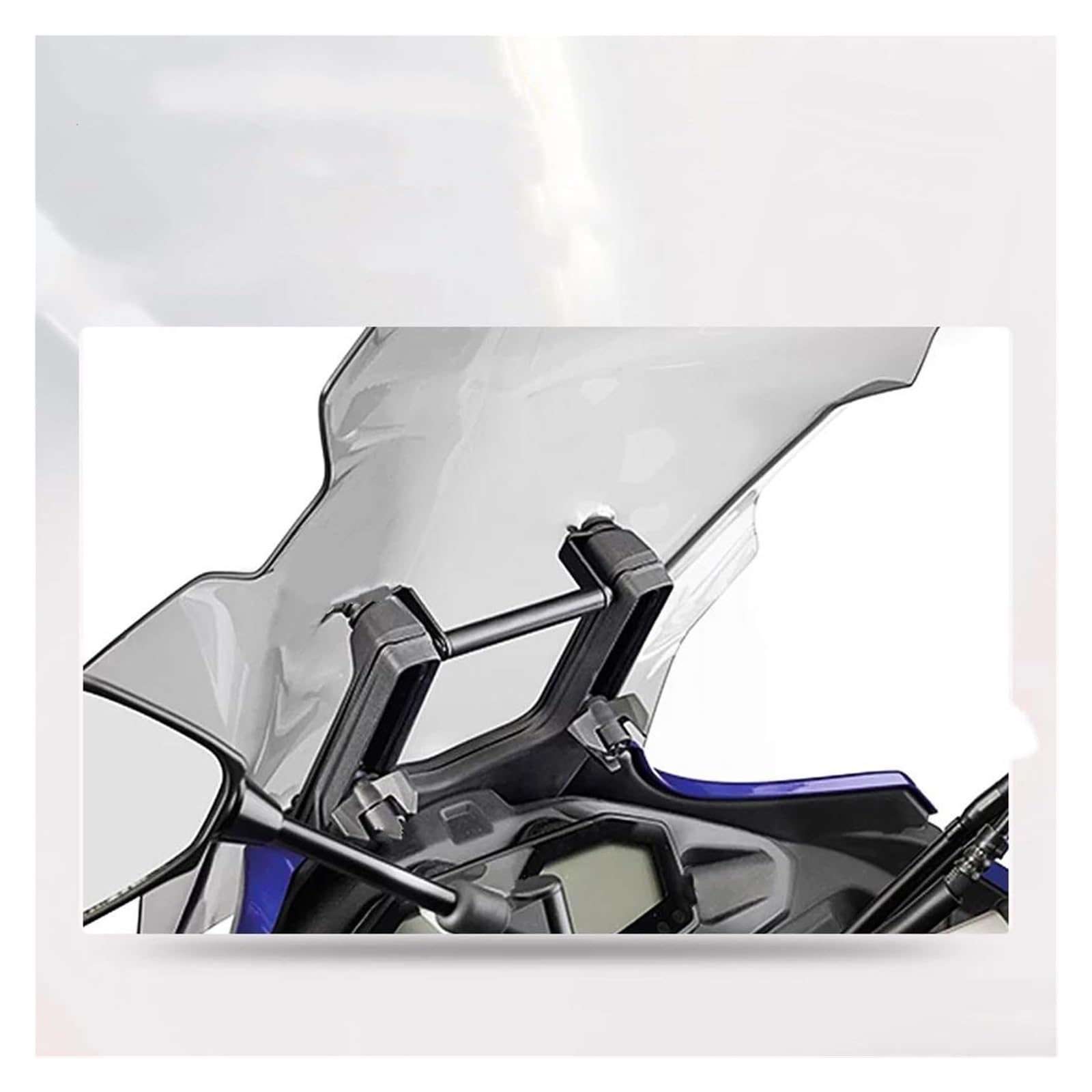 Support de Navigation pour Moto pour Yamaha pour Tracer 700 7GT pour Tracer700 pour Tracer7 GT 2023-2025 Support De Pare-Brise Moto Navigation GPS