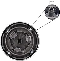 Vista 6 de DC97-18058C Perilla de control de electrodomésticos de lavandería se adapta a Samsung Lavadora/secadora Modelo de repuesto