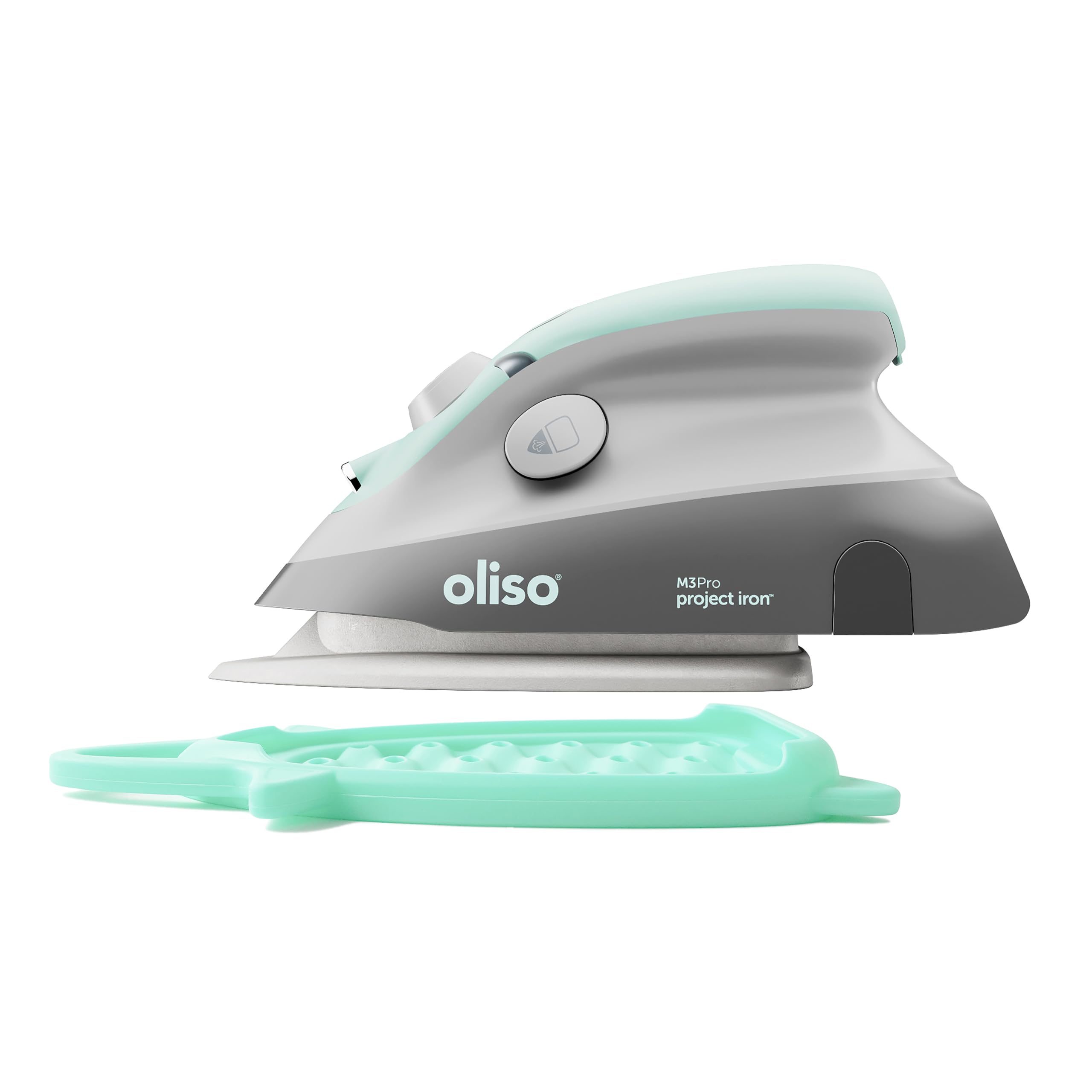 oliso M3Pro Textile Compact Fabric Project Ferro da stiro a vapore con poggiaferro caldo Solemate