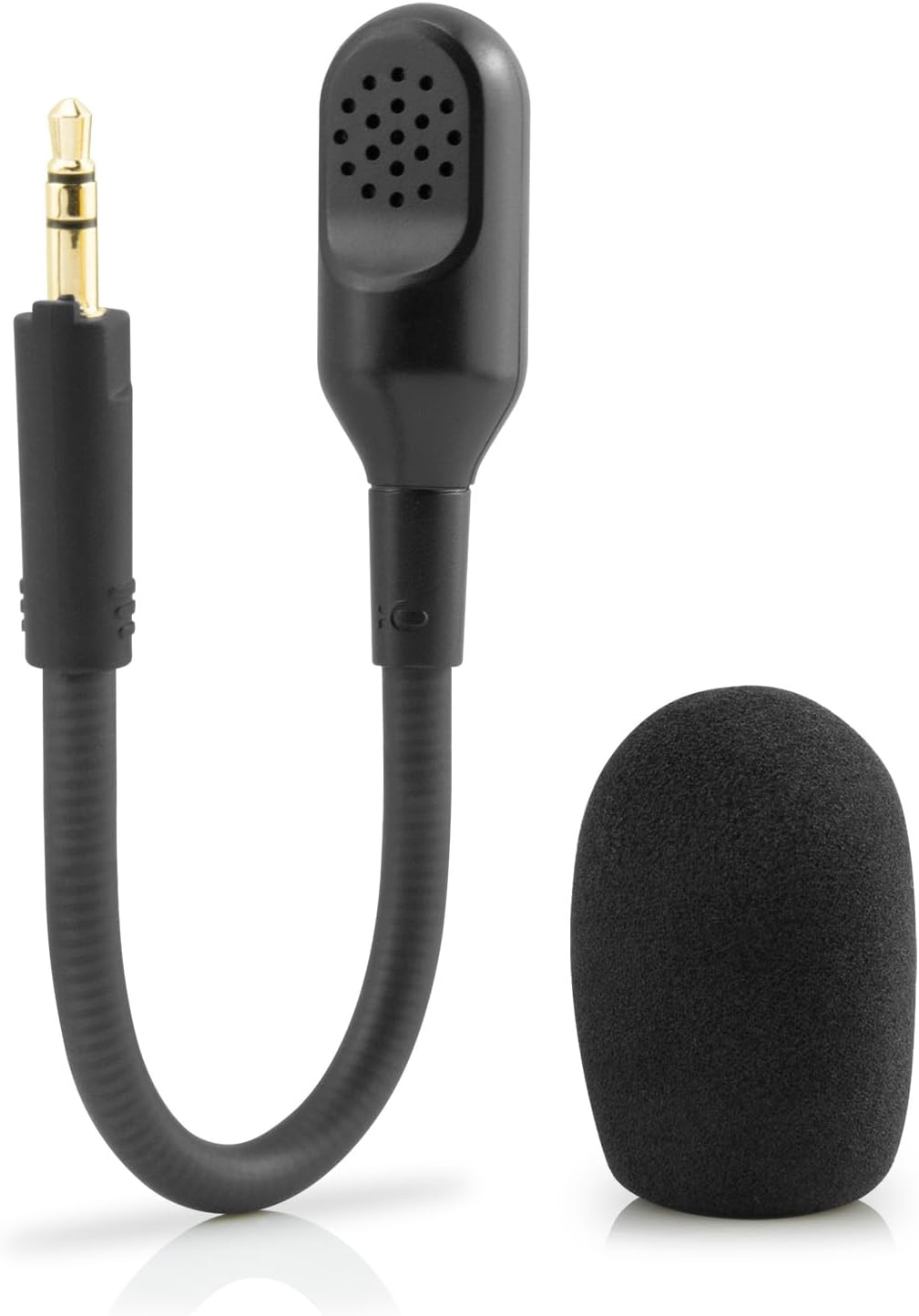 Mic Replacement for New Razer BlackShark V2 Pro Wireless Gaming Headset 2023 Edition (Not for 2020) Black Shark 3.5mm Detachable Game Boom Microphone Accessory