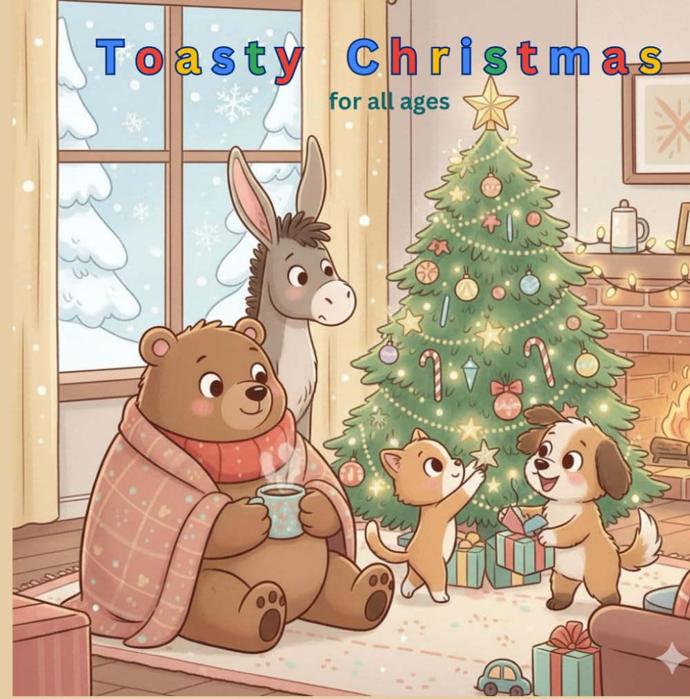 Toasty Christmas: A Kawaii Winter Coloring Adventure (Kawaii Seasons Coloring Adventures)