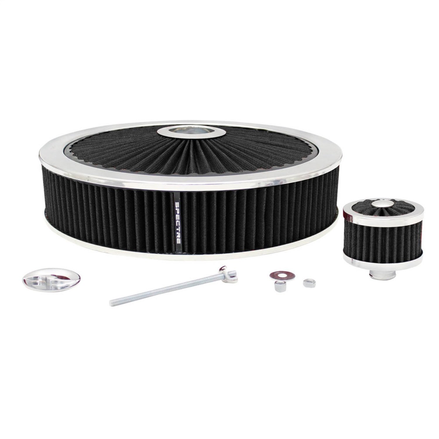 Spectre Performance 847621 Black 14" X 3" Extraflow Air Filter Value Pak