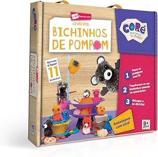 Toyster - Coleção Fazendo Arte: Livro dos Bichinhos de Pompom - Coré