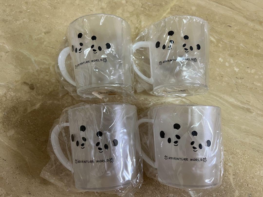 Amazon | アドベンチャーワールド パンダ コップ | ノーブランド品 