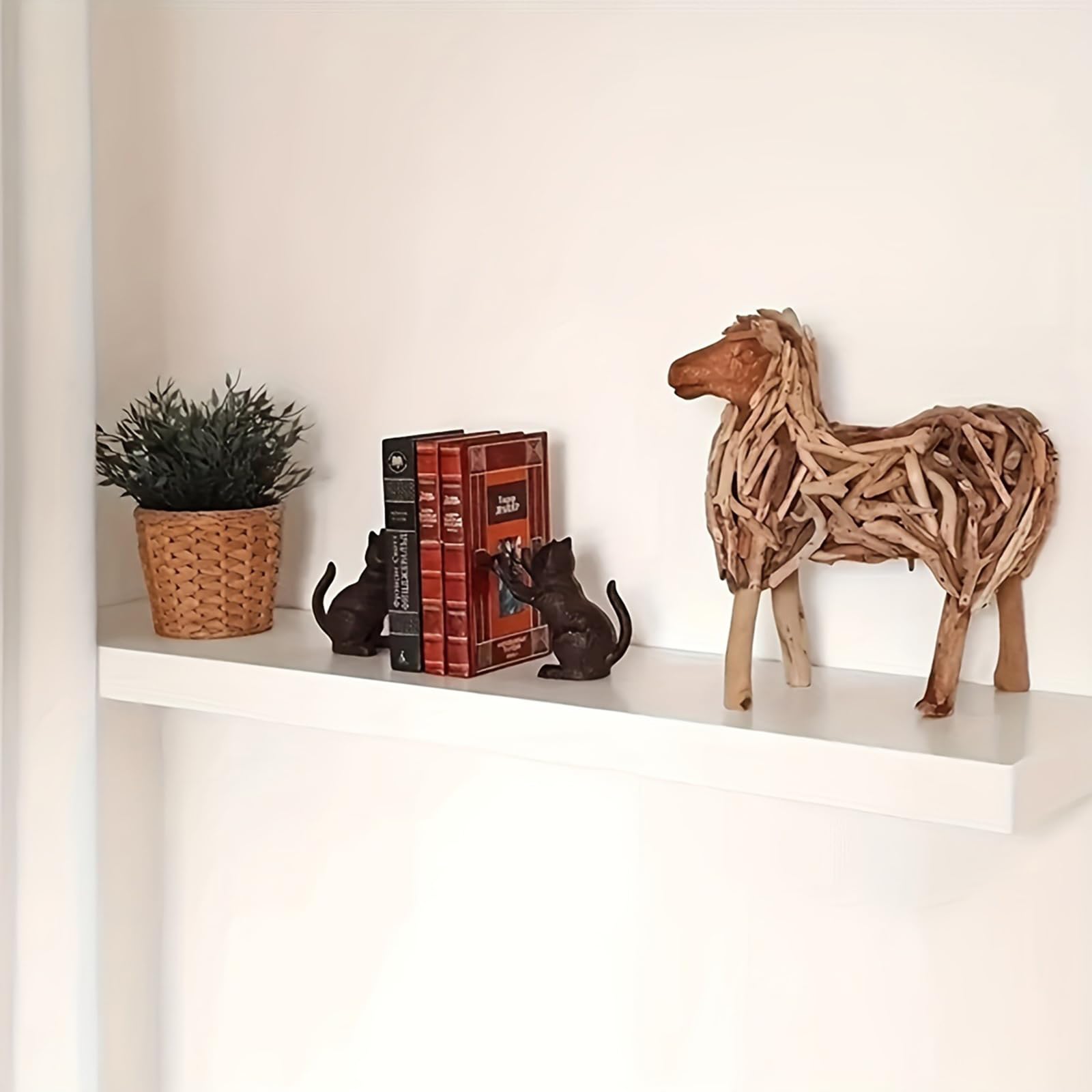 Fermalibri in metallo per esporre libri decorativi, fogli musicali, libri per display, espositore per libri, fermalibri da scrivania