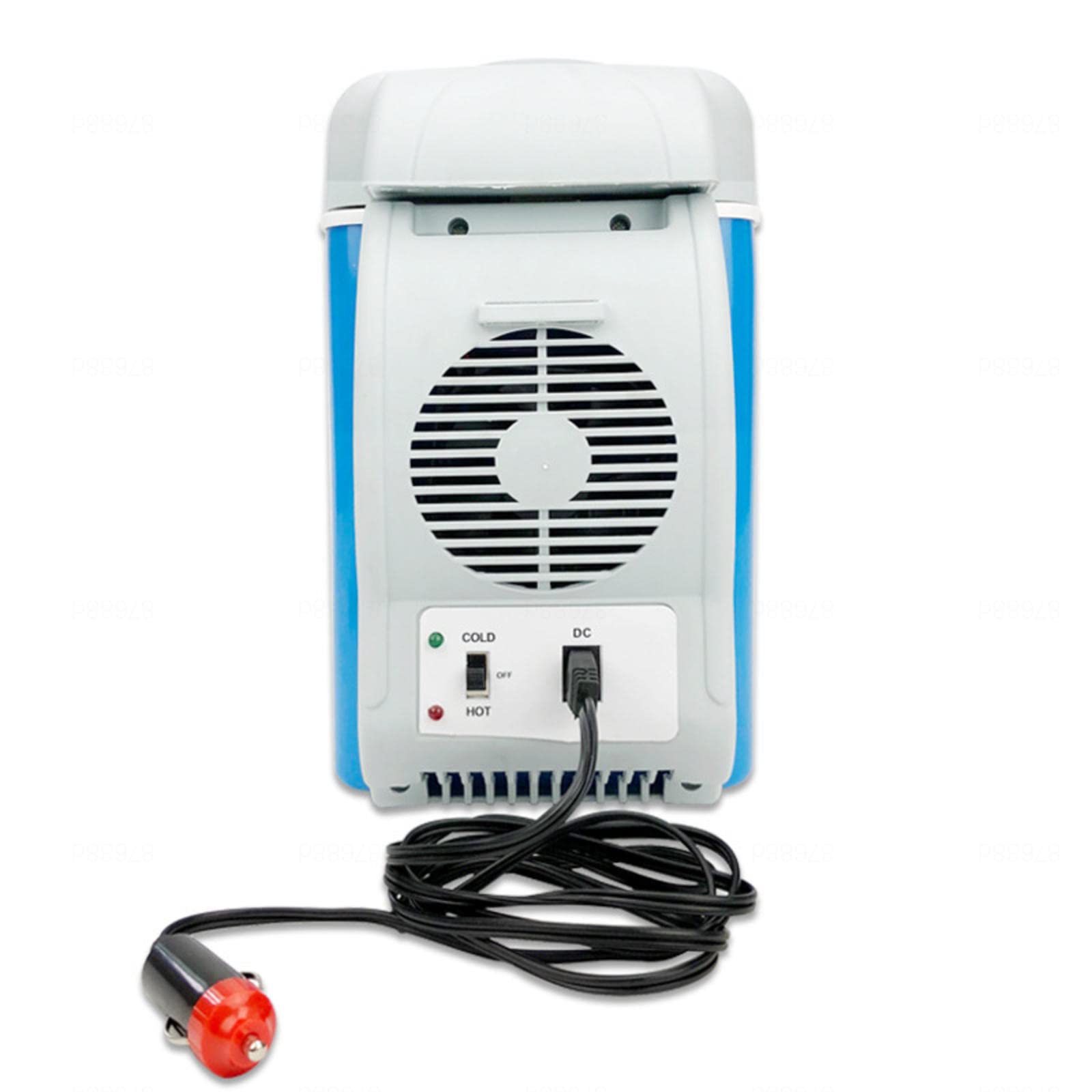 NIBHZ Refrigerador Portátil para Automóvil, Refrigerador y Congelador Portátil, Mini Refrigerador con Congelador para Automóvil de 7,5 litros