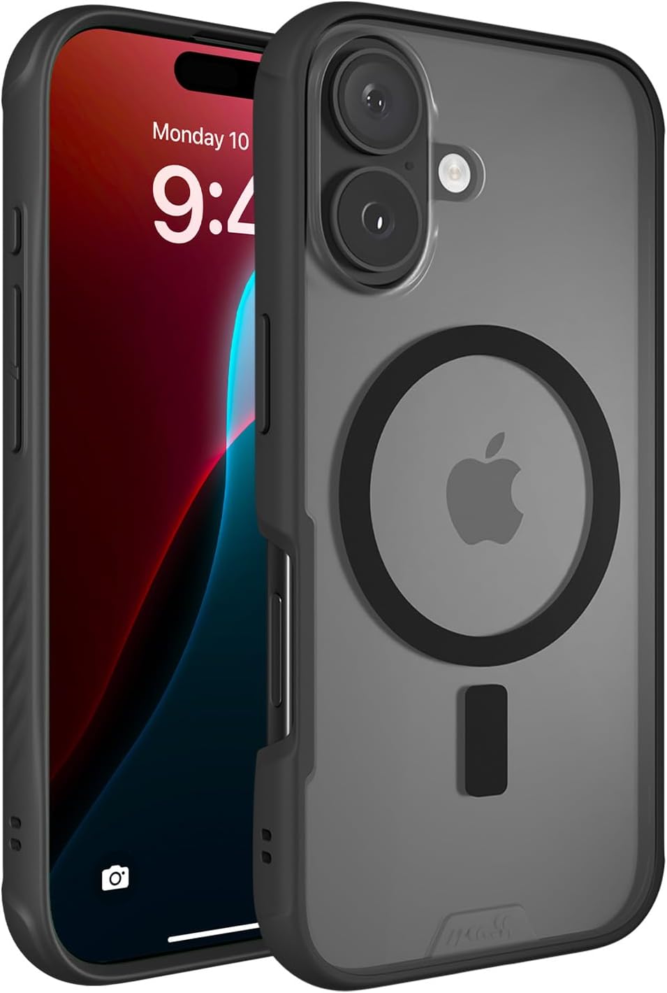 Mousfor iPhone 16 Clear Case MagSafe Compatible - Clarity 3.0 - Protective Scratch Resistant Crystal Clear & Slim Design