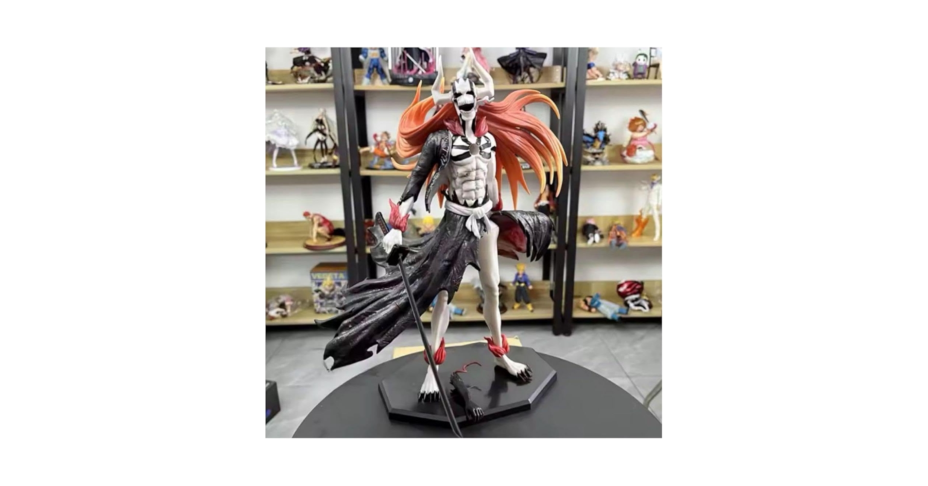 Amazon.co.jp: BLEACH 黒崎一護 フィギュア 完全虚化 フィギュア 34cm