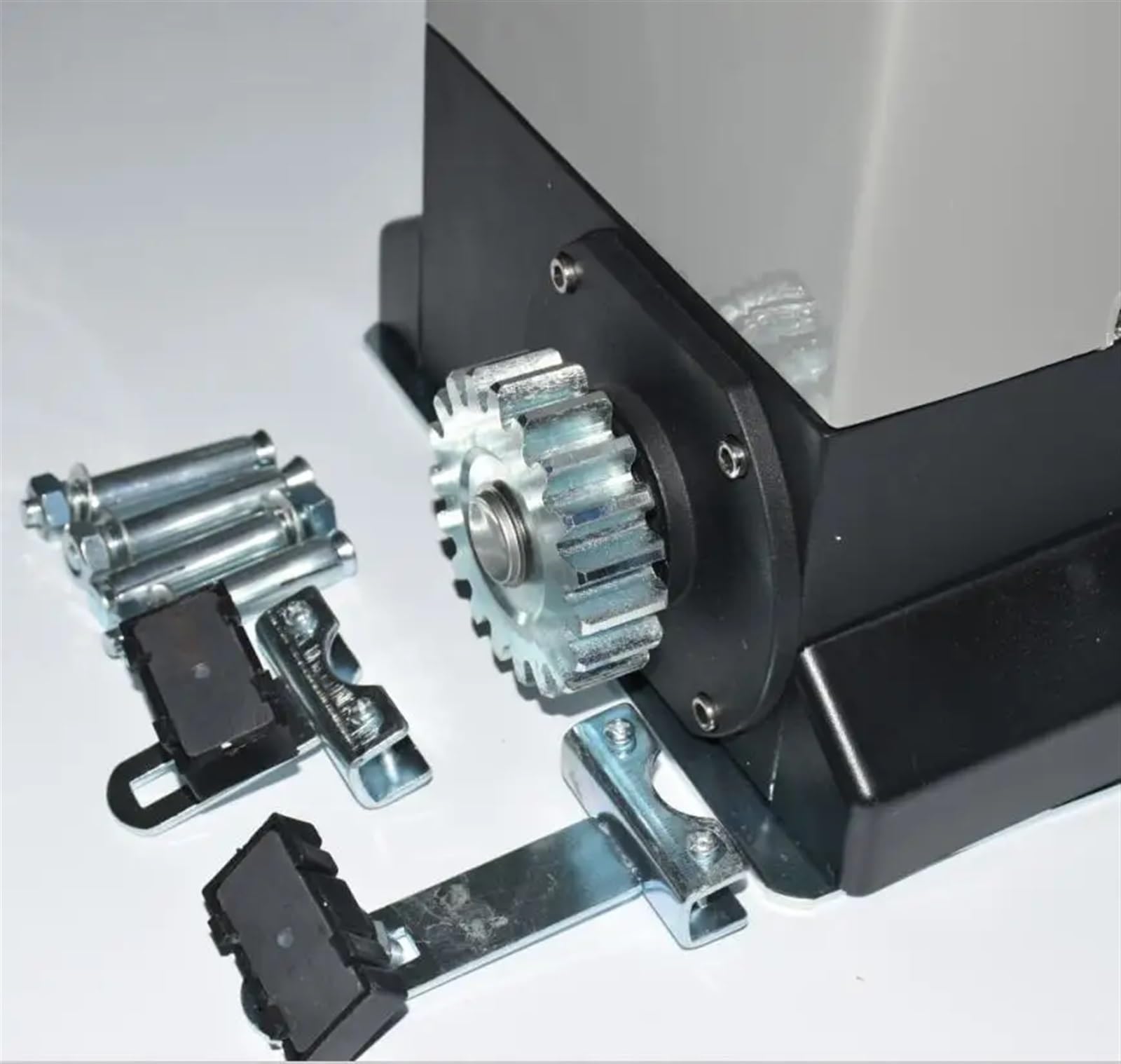 Automatyczny otwieracz drzwi, 230 V 800 kg/1200 kg Elektryczny automatyczny napęd do otwierania drzwi przesuwnych (opcjonalnie oświetlenie klawiatury czujnika)(Kit 3)