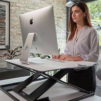 Posturite Oploft Sit-stand Platform, Adjustable Height, Portable