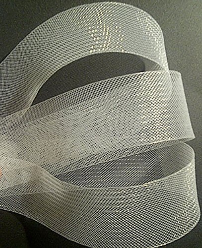 Pearl Polypropylene webbing 1-1/2”, 10 yds - White