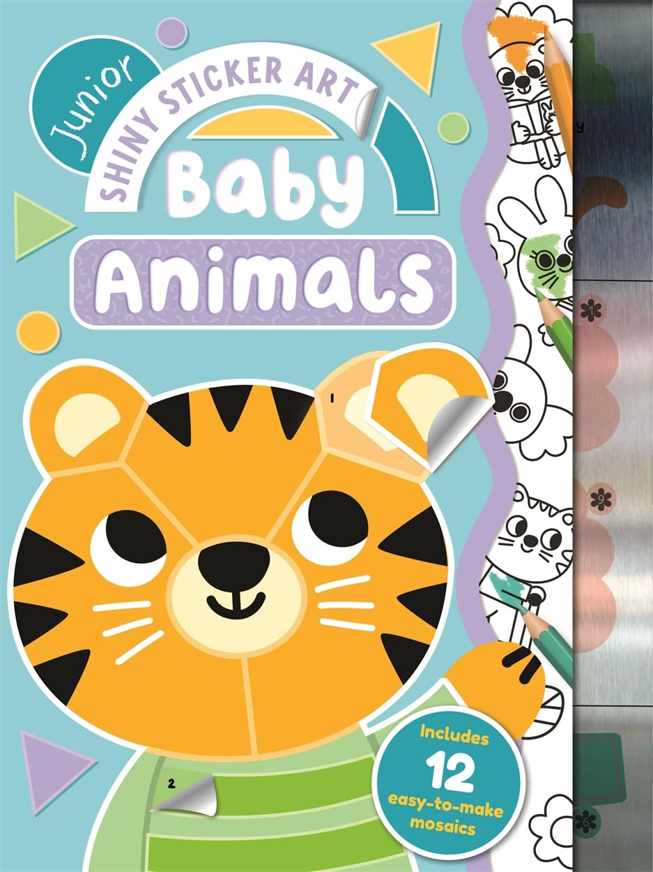 Baby Animals (Mosaic Sticker by Numbers for Toddlers)
