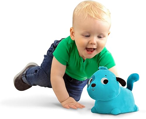 Miniatura 1 de B. toys - Perro de peluche para gatear - Perro de peluche interactivo - Animal de peluche - Juguete de peluche lavable con movimiento y sonidos-