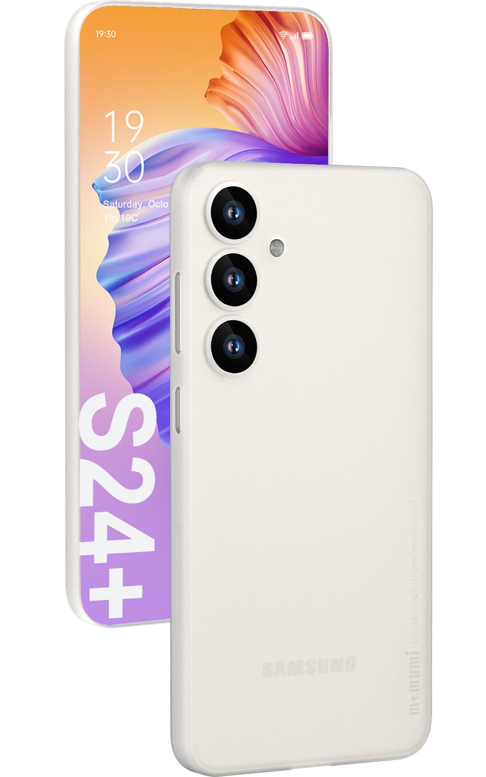 Amazon.com: Memumi for Samsung Galaxy S24 Plus Slim Case, Super